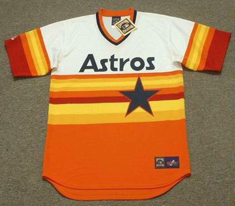 Houston Astros Roy Oswalt 1980s Cooperstown MLB jersey front view