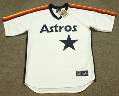 Houston Astros Joe Niekro Cooperstown MLB jersey front view