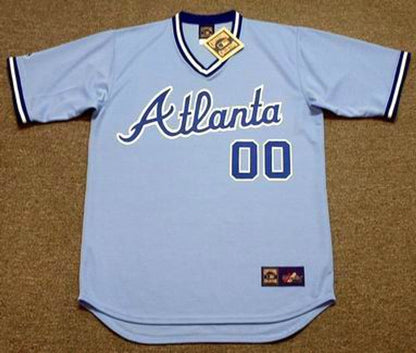 Atlanta Braves 1980s MLB jersey front view