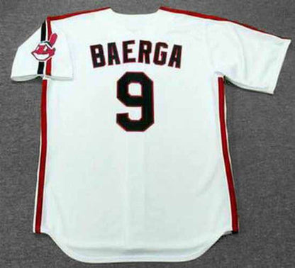 Cleveland Indians Carlos Baerga MLB jersey front view