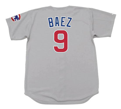 Chicago Cubs Javier Baez MLB jersey front view