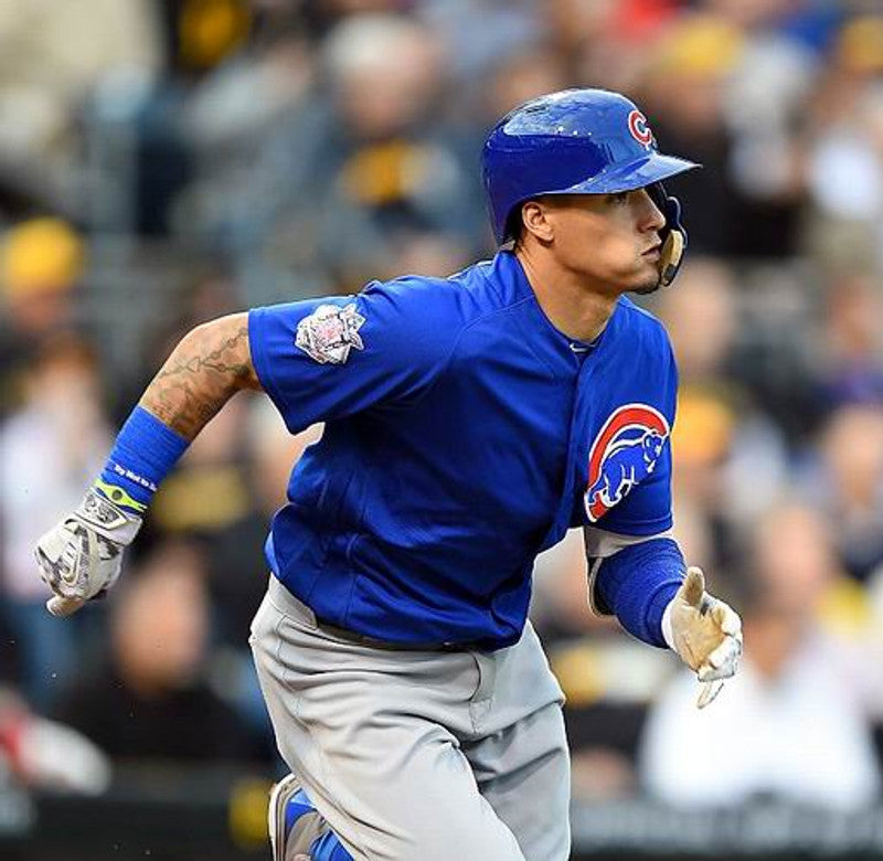 Chicago Cubs Javier Baez MLB jersey front view