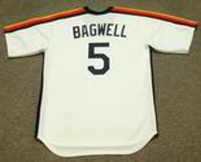 Houston Astros Jeff Bagwell Cooperstown MLB jersey front view