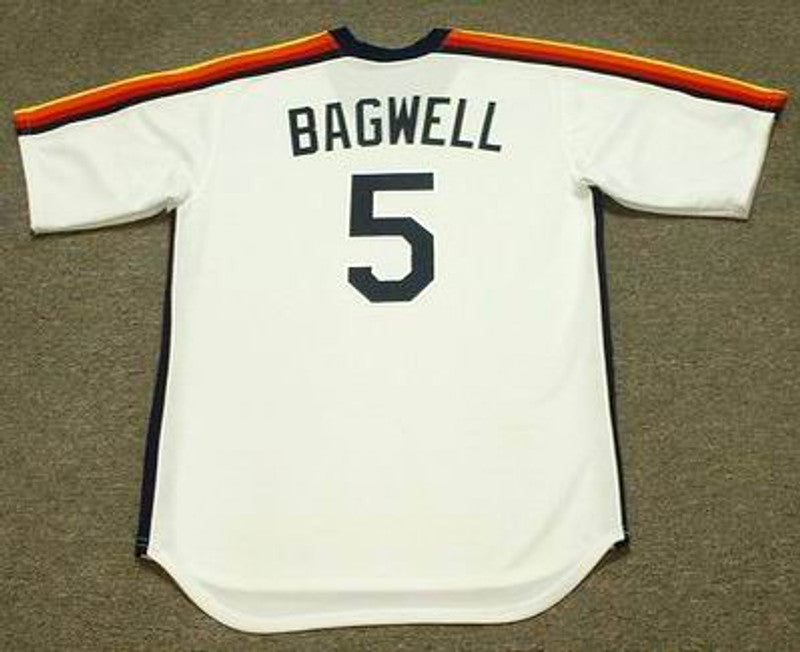 Houston Astros Jeff Bagwell Cooperstown MLB jersey front view