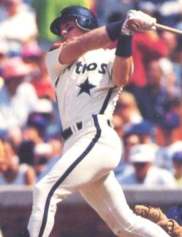 Houston Astros Jeff Bagwell Cooperstown MLB jersey front view