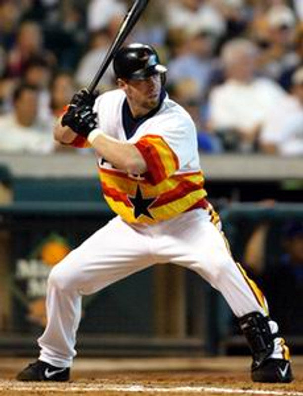 Houston Astros Jeff Bagwell 1980s Cooperstown MLB jersey front view