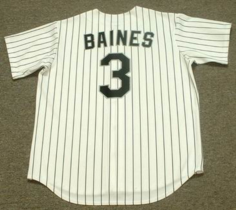 Chicago White Sox Harold Baines MLB jersey front view