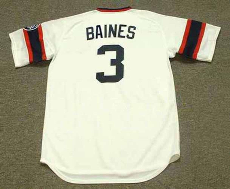 Chicago White Sox Harold Baines MLB jersey front view