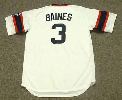 Chicago White Sox Harold Baines MLB jersey front view