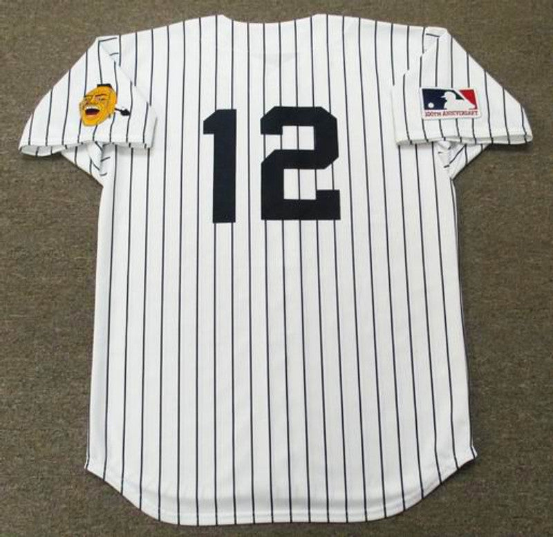 Atlanta Braves Dusty Baker Cooperstown MLB jersey front view
