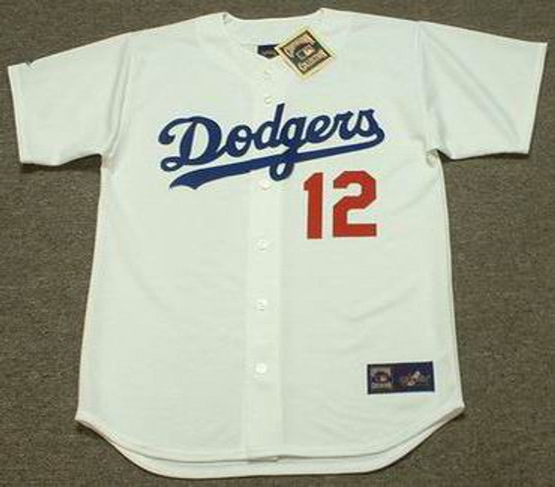 Los Angeles Dodgers Dusty Baker Cooperstown MLB jersey front view