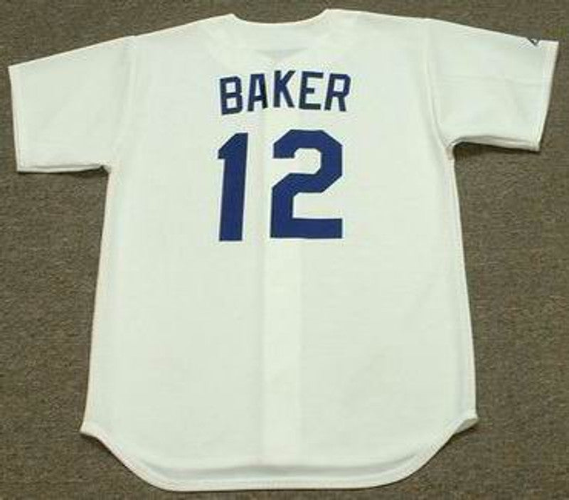 Los Angeles Dodgers Dusty Baker Cooperstown MLB jersey front view