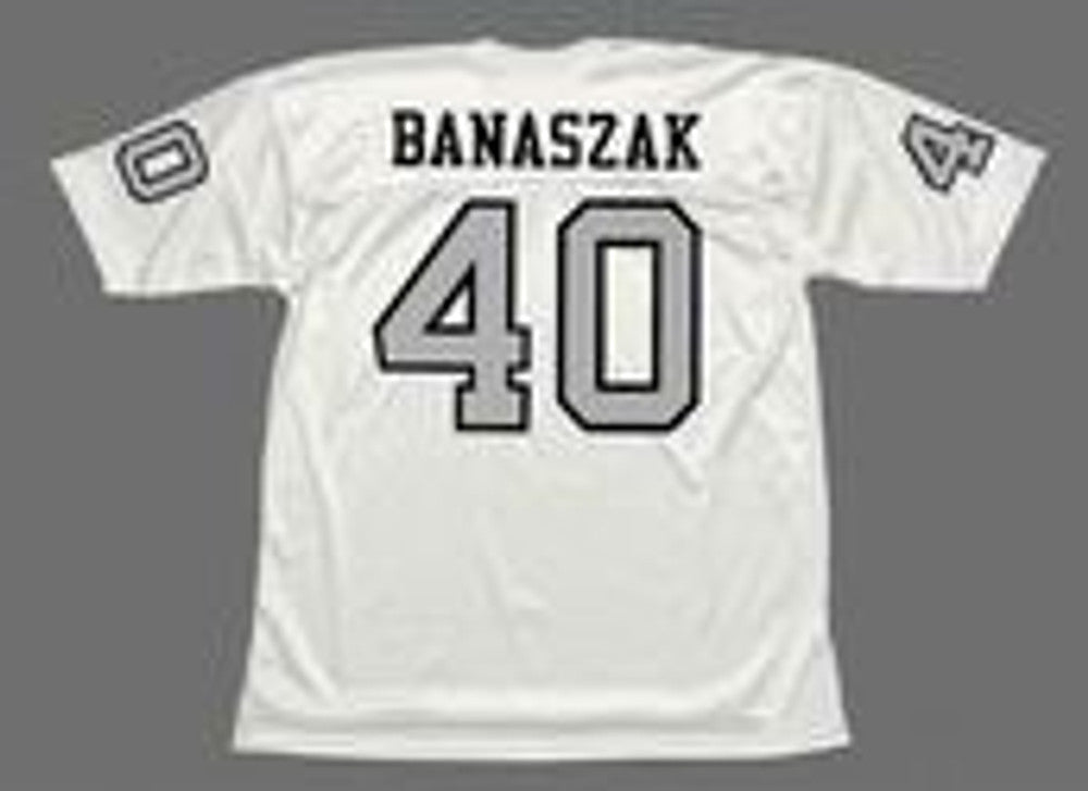 Oakland Raiders Pete Banaszak NFL jersey front view