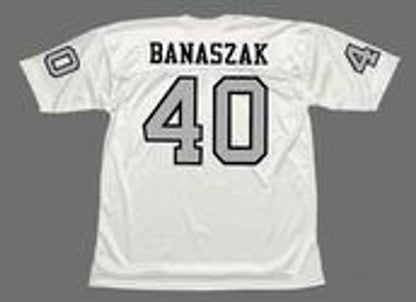 Oakland Raiders Pete Banaszak NFL jersey front view