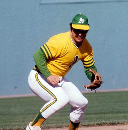 Oakland Athletics Sal Bando Cooperstown MLB jersey front view