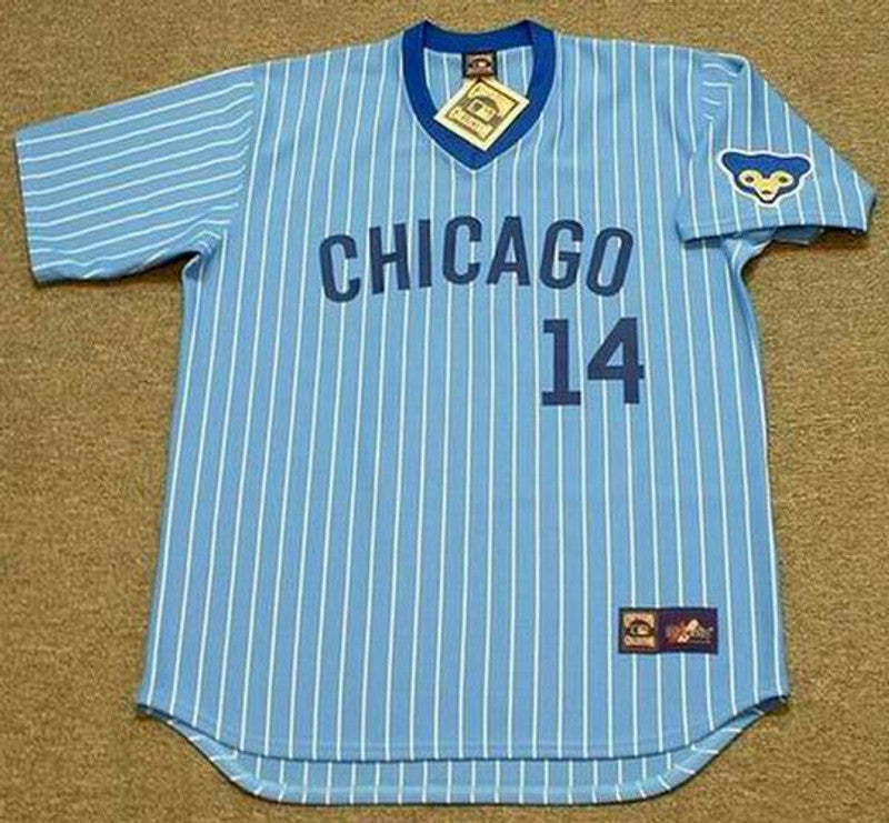 Chicago Cubs Ernie Banks MLB jersey front view