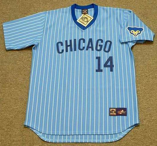 Chicago Cubs Ernie Banks MLB jersey front view