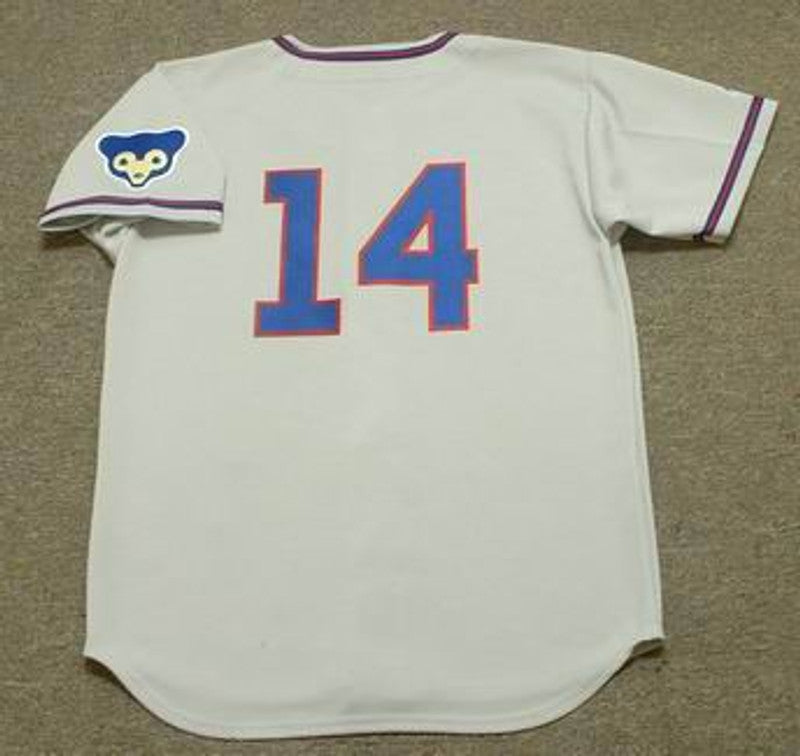 Chicago Cubs Ernie Banks MLB jersey front view