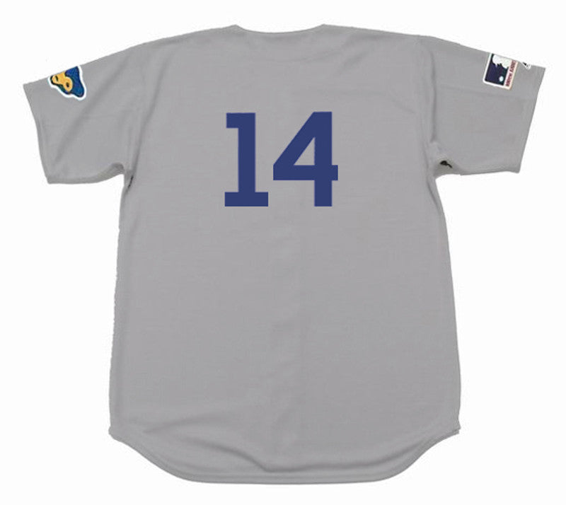 Chicago Cubs Ernie Banks MLB jersey front view