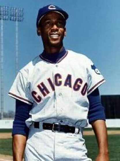 Chicago Cubs 1960s MLB jersey front view