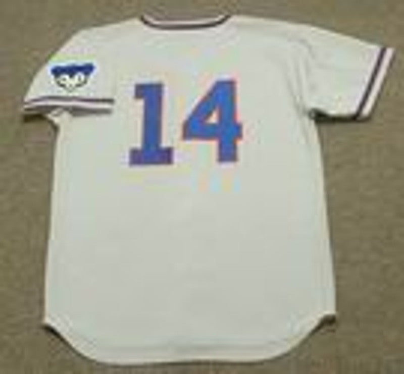 Chicago Cubs Ernie Banks MLB jersey front view
