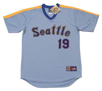 Seattle Mariners Floyd Bannister Cooperstown MLB jersey front view
