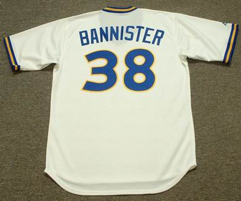 Seattle Mariners Floyd Bannister Cooperstown MLB jersey front view