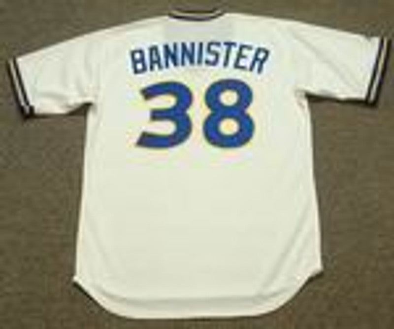 Seattle Mariners Floyd Bannister Cooperstown MLB jersey front view