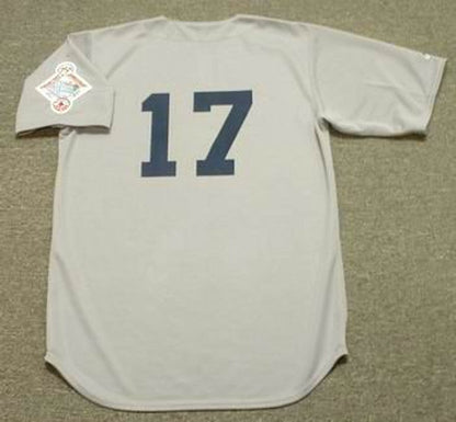 Boston Red Sox Marty Barrett Cooperstown MLB jersey front view