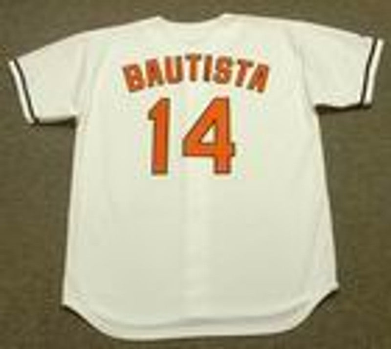 Baltimore Orioles Jose Bautista MLB jersey front view