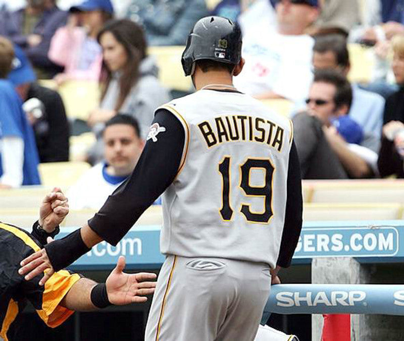 Pittsburgh Pirates Jose Bautista MLB jersey front view