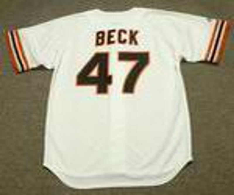 San Francisco Giants Rod Beck Cooperstown MLB jersey front view