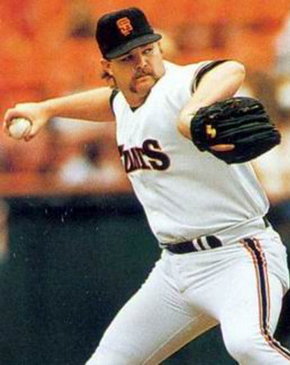 San Francisco Giants Rod Beck Cooperstown MLB jersey front view