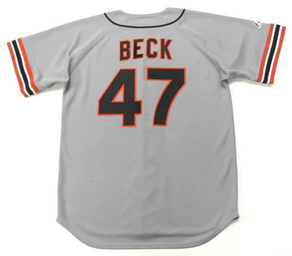 San Francisco Giants Rod Beck Cooperstown MLB jersey front view