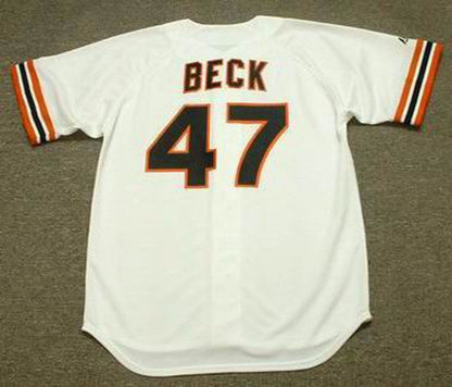 San Francisco Giants Rod Beck Cooperstown MLB jersey front view