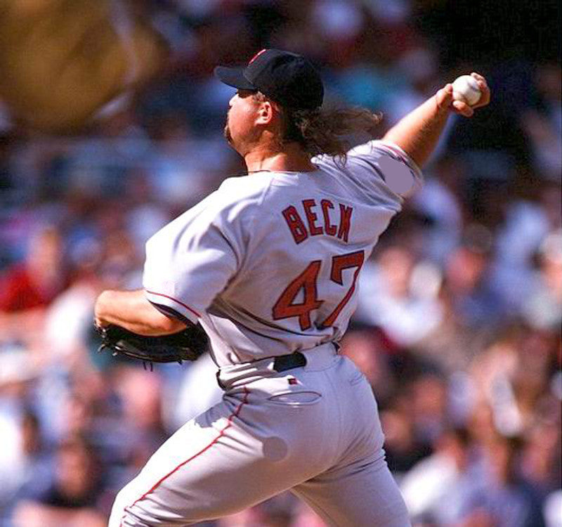 Boston Red Sox Rod Beck MLB jersey front view