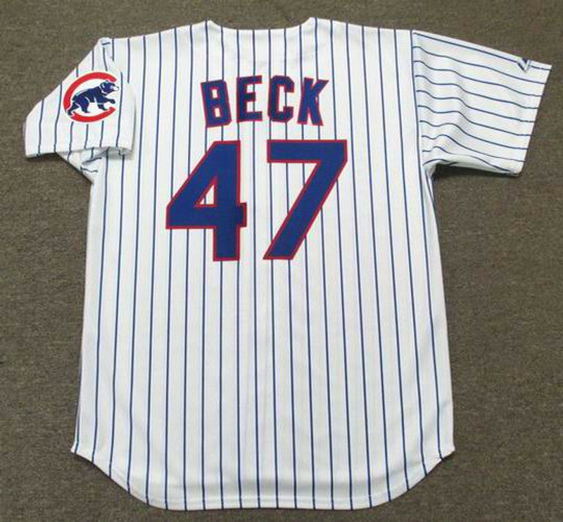 Chicago Cubs Rod Beck MLB jersey front view