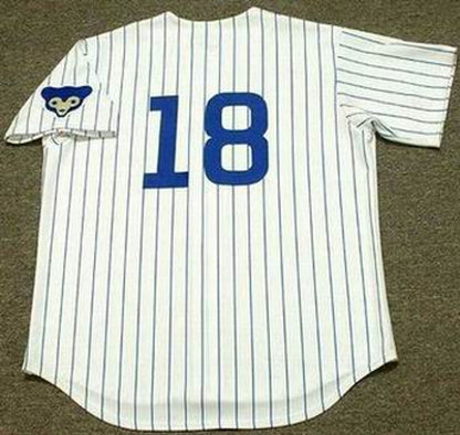 Chicago Cubs Glenn Beckert Cooperstown MLB jersey front view
