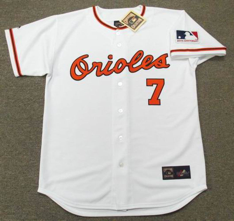 Baltimore Orioles Mark Belanger Cooperstown MLB jersey front view