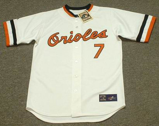 Baltimore Orioles Mark Belanger Cooperstown MLB jersey front view