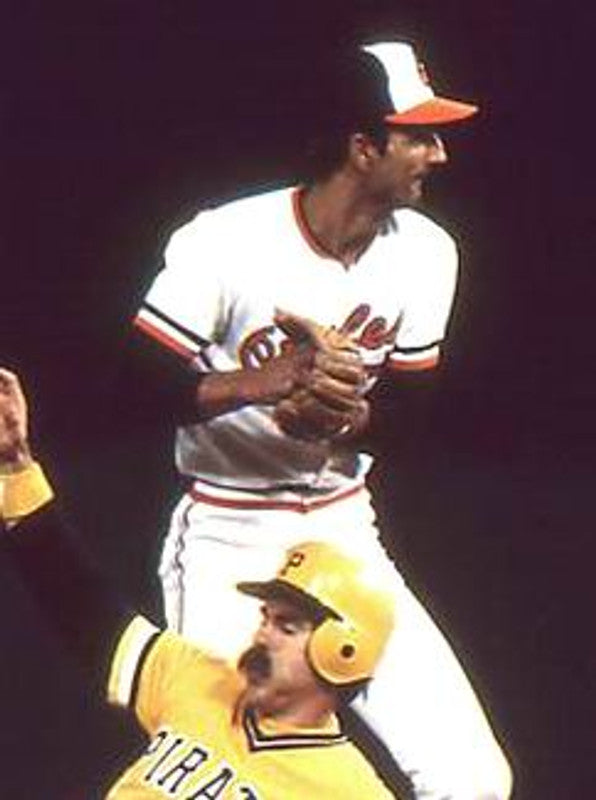 Baltimore Orioles Mark Belanger Cooperstown MLB jersey front view