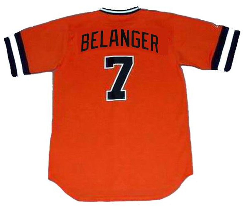 Baltimore Orioles Mark Belanger Cooperstown MLB jersey front view