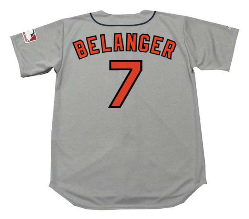 Baltimore Orioles Mark Belanger Cooperstown MLB jersey front view