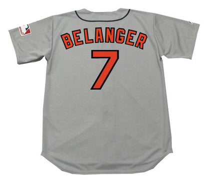 Baltimore Orioles Mark Belanger Cooperstown MLB jersey front view