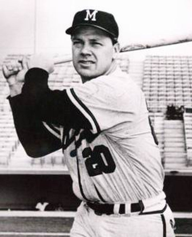Gus Bell Milwaukee Braves 1960S Cooperstown Throwback Baseball Jersey jersey front view