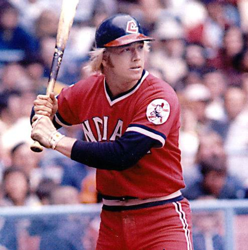 Cleveland Indians 1970s Cooperstown MLB jersey front view