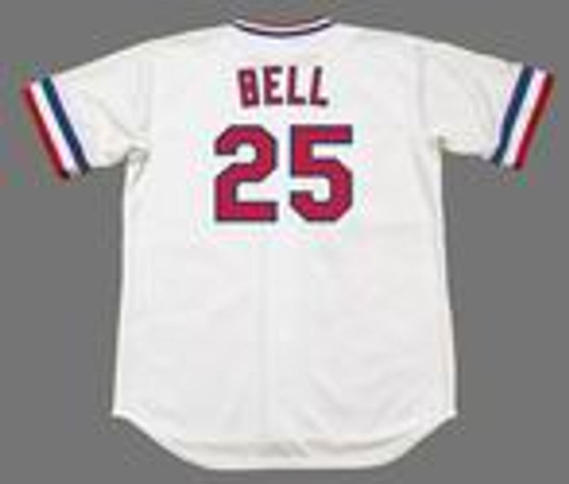 BB TR 1982 Cooperstown Home Baseball Stitched Jersey, Vintage Baseball Jersey, Retro Sewn Jersey