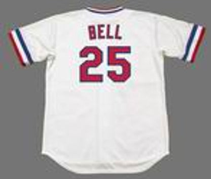 BB TR 1982 Cooperstown Home Baseball Stitched Jersey, Vintage Baseball Jersey, Retro Sewn Jersey