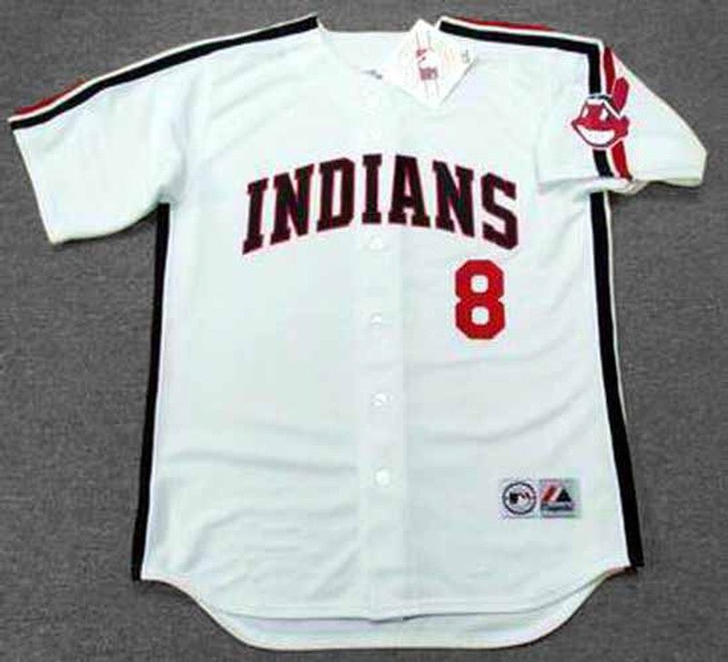 Cleveland Indians Albert Belle MLB jersey front view