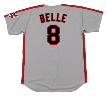 Cleveland Indians Albert Belle MLB jersey front view